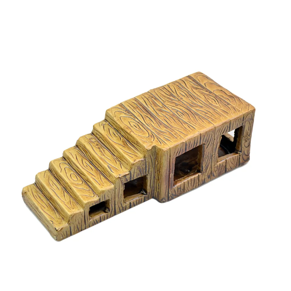 

Ceramic Terrace for Water Turtle Sunbathing Platform Large Size L Climbing Stand Rest Spot Habitat Decor Turtle Ladder Stair in