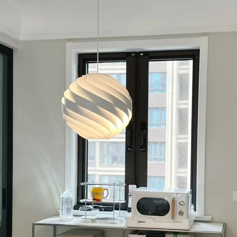 

2025 New Simple Design Beige Globe Chandeliers, Living Room Bedroom Decorative Lights, Led Soft Lighting, Hanging Chandelier