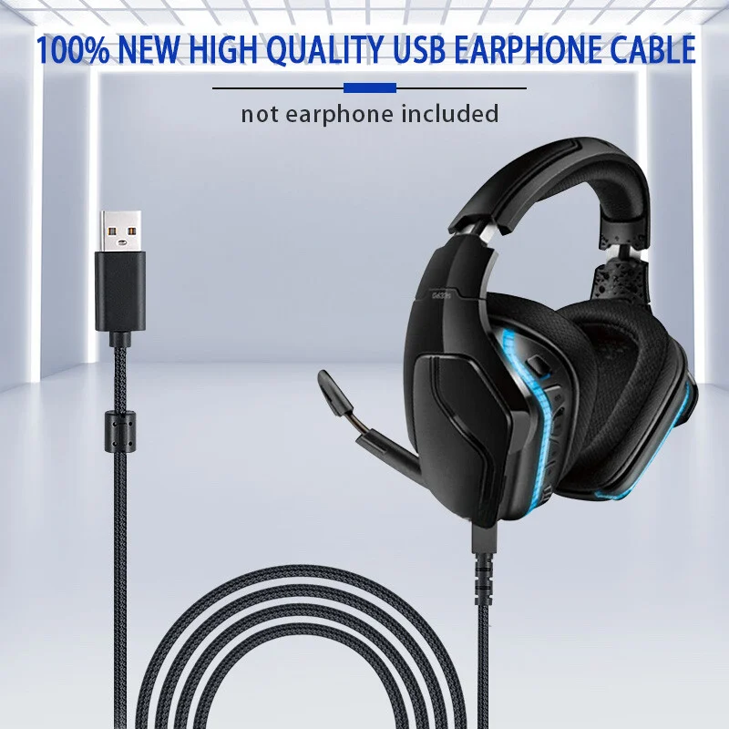 PP+ NEW USB Charging Cable For Logitech G633 G933 G533 Headset G502 LIGHTSPEED Mouse view 4