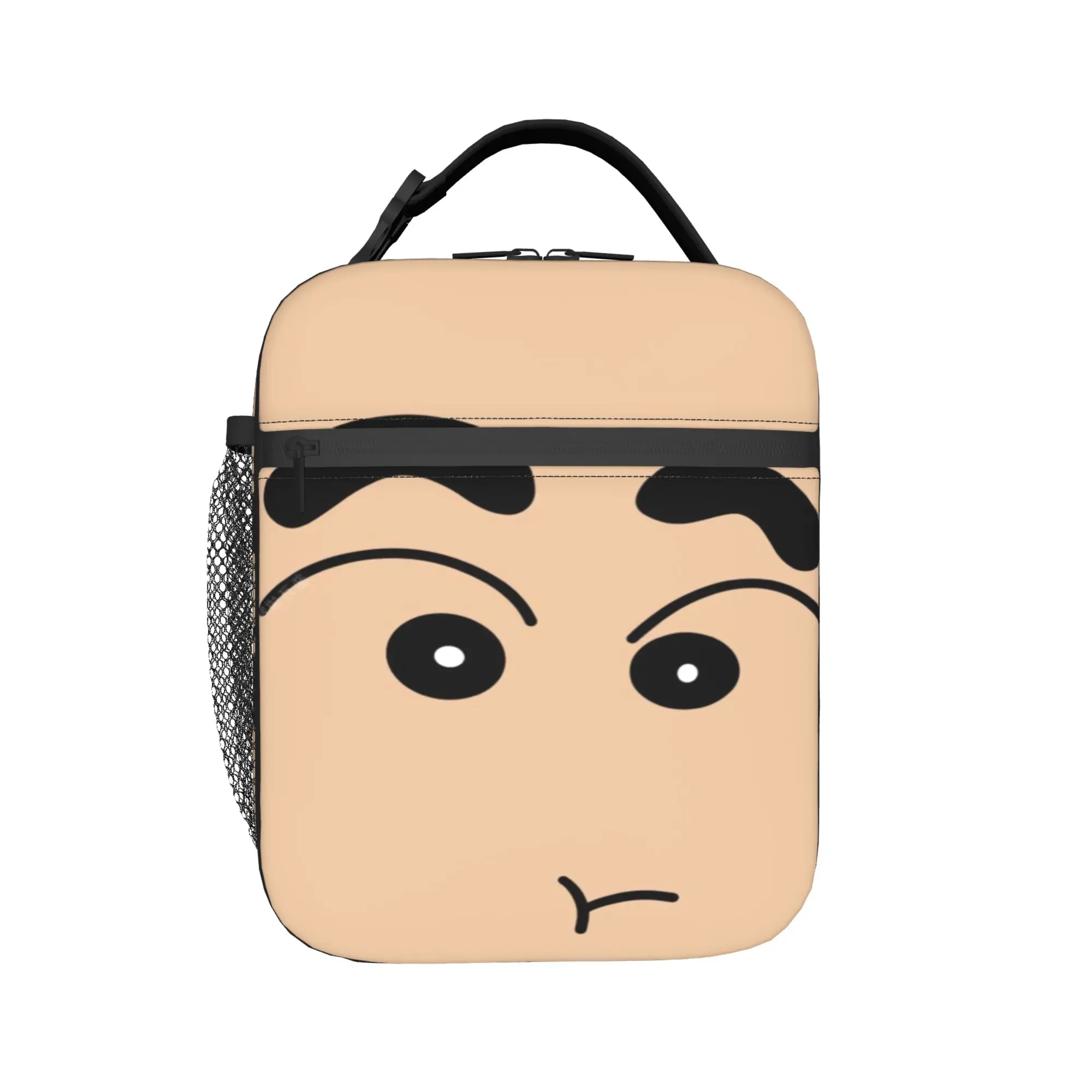 

Crayon Shin-chan Insulated Lunch Bags for Men Women Food Container Reusable Thermal Cooler Lunch Boxes For Picnic