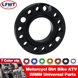 28mm Motorcycle CNC Carb Adjuster Carburetor Inlet Manifold Spinner Plate Adaptor For ATV KTM Honda Yamaha Kawasaki Universal