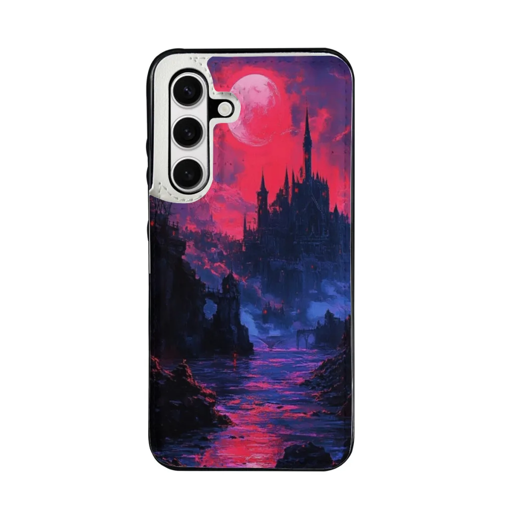 Scene inspired by the Anime Castlevania Samsung S24 Series Clamshell Phone Case,Galaxy S24,Galaxy S24 Plus,Galaxy S24 Ultra