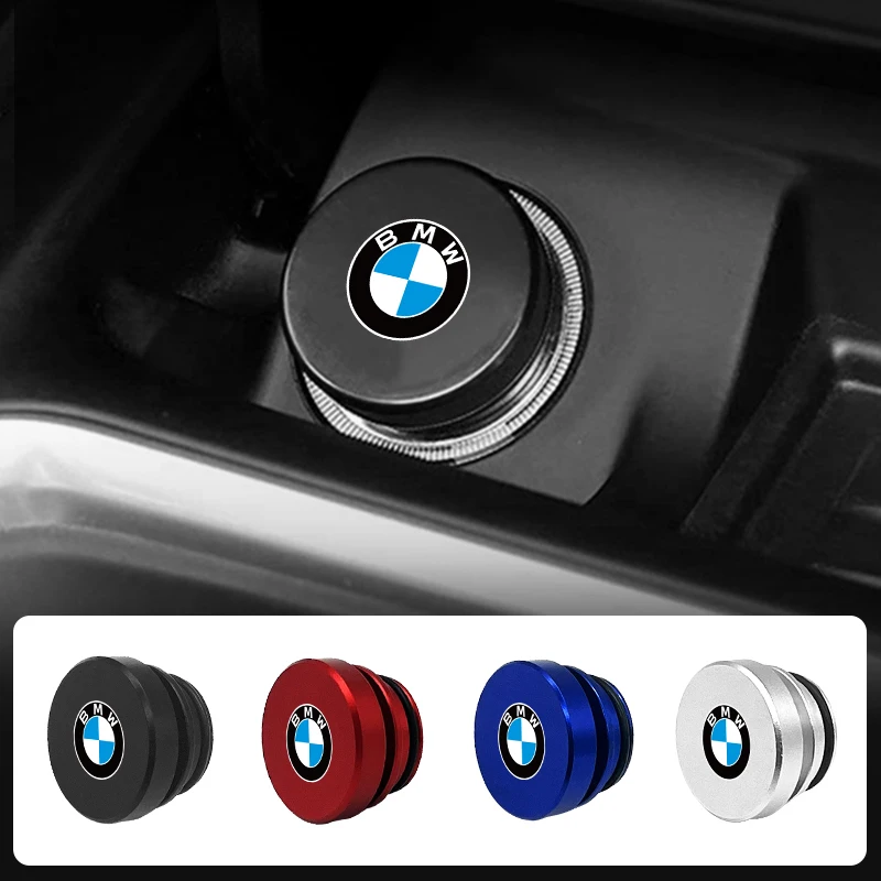 For BMW Metal Cigarette Lighter Button Cap Dustproof Cover Socket For BMW E46 E90 E70 F10 F20 F30 F40 F15 F25 F26 F31 F49 M3 M5