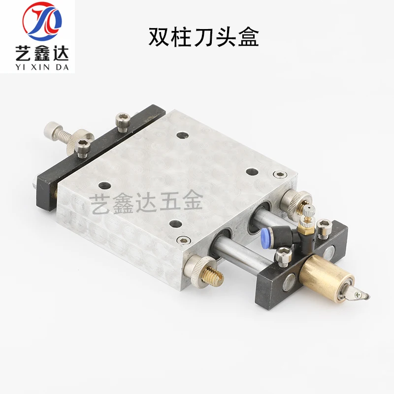 

Automatic CNC special-shaped glass cutting machine Double column knife box with oil cup with cylinder