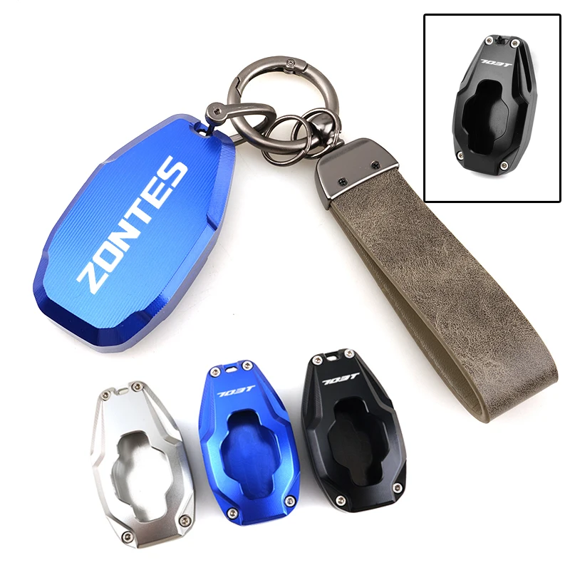 For ZONTES 703T 703 T 703CC 2024-2027 High Quality Motorcycle Remote Control Key Protective Shell Anti-drop Key Decoration Cover