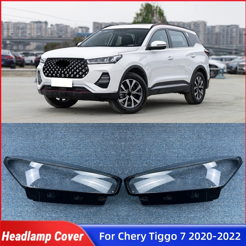 

For Chery Tiggo 7 2020 2021 2022 Automotive Parts and Accessories Front Headlight Shell Glass Headlight