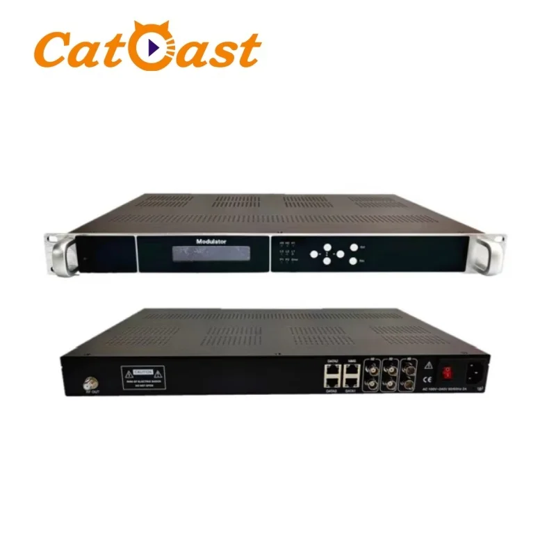 

16 в 1 модулятор CATV IP к 16 RF QAM DVBC модулятор CATV цифровой модулятор