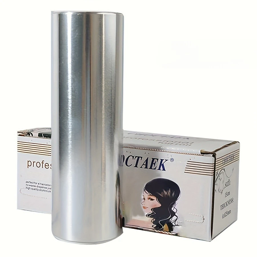 

1Pc Hair Mask Highlighting Hair Foil Roll Hairdressing Aluminum Professional Highlighting Hair Perming Dyeing Foil Styling Tool