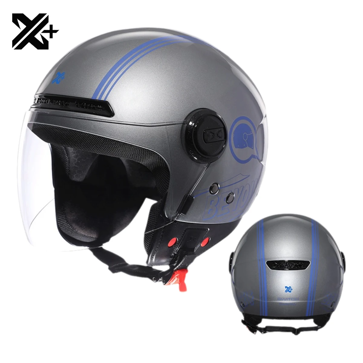 

Helmets For Motorcycles With Lens Electric Bike Half Helmet Outdoor Cycling Capacete De Moto Open Face Helmets For Certified