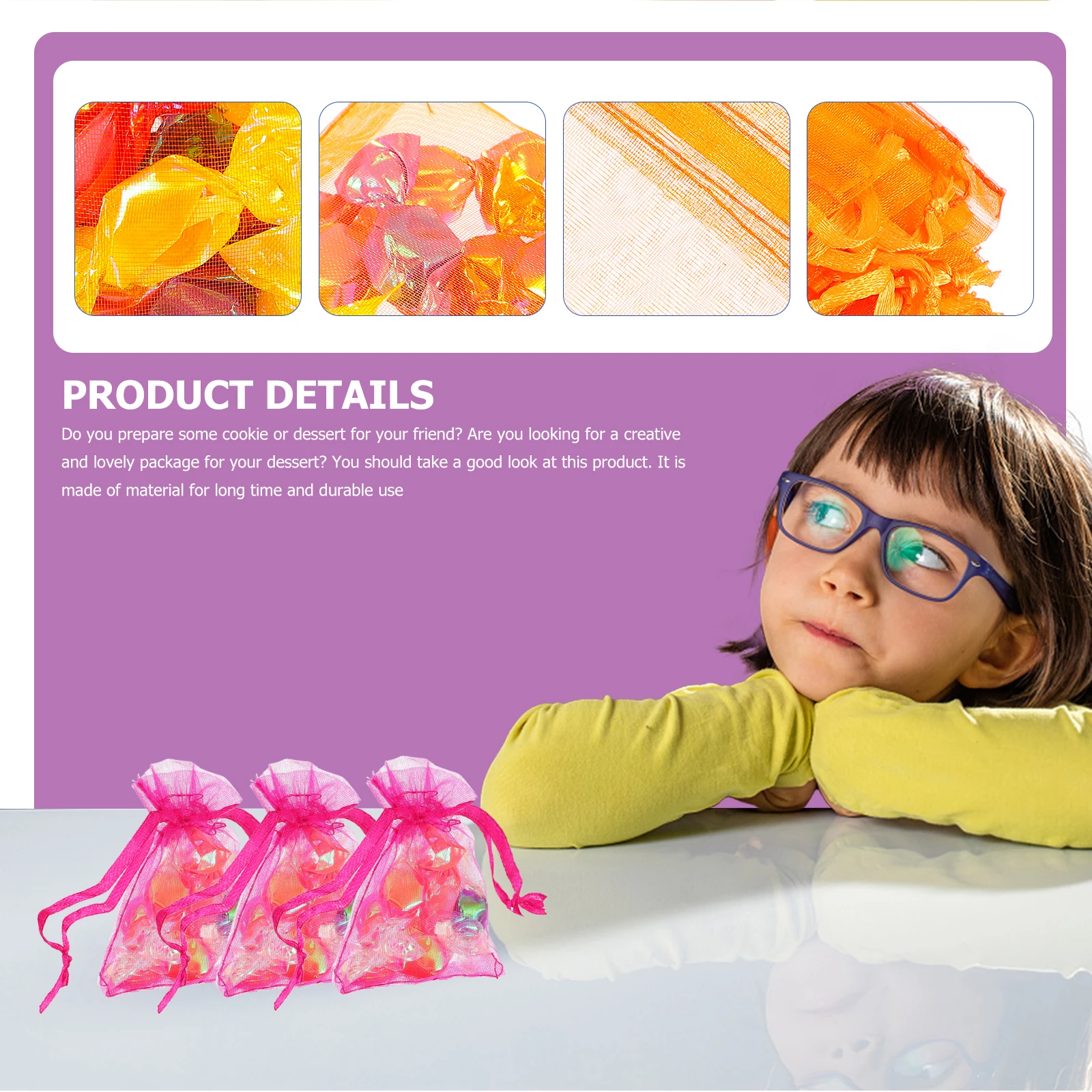 

Organza Bags Gift Favor Pouch Pouches Gift Favor Small Storage Sample Beads Travel Wedding Party C Packaging