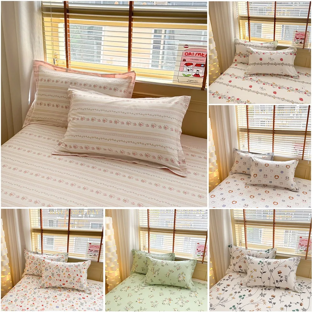 

100% Cotton Pillow Cover 2pcs Pillowcase 48x74cm Pillow Cases Sham for Home Bed Bedding Products Funda De Almohada De Algodón