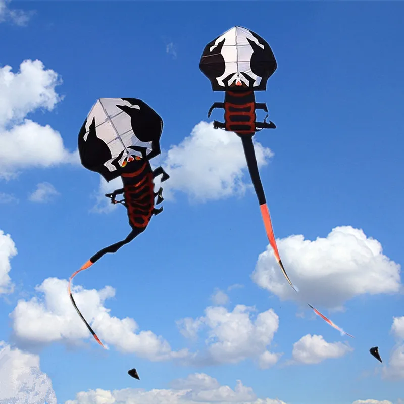 

Long tailed scorpion kites inflatable toys Outdoor play toy sports large kites professional kite big wind kite Flying rc bird