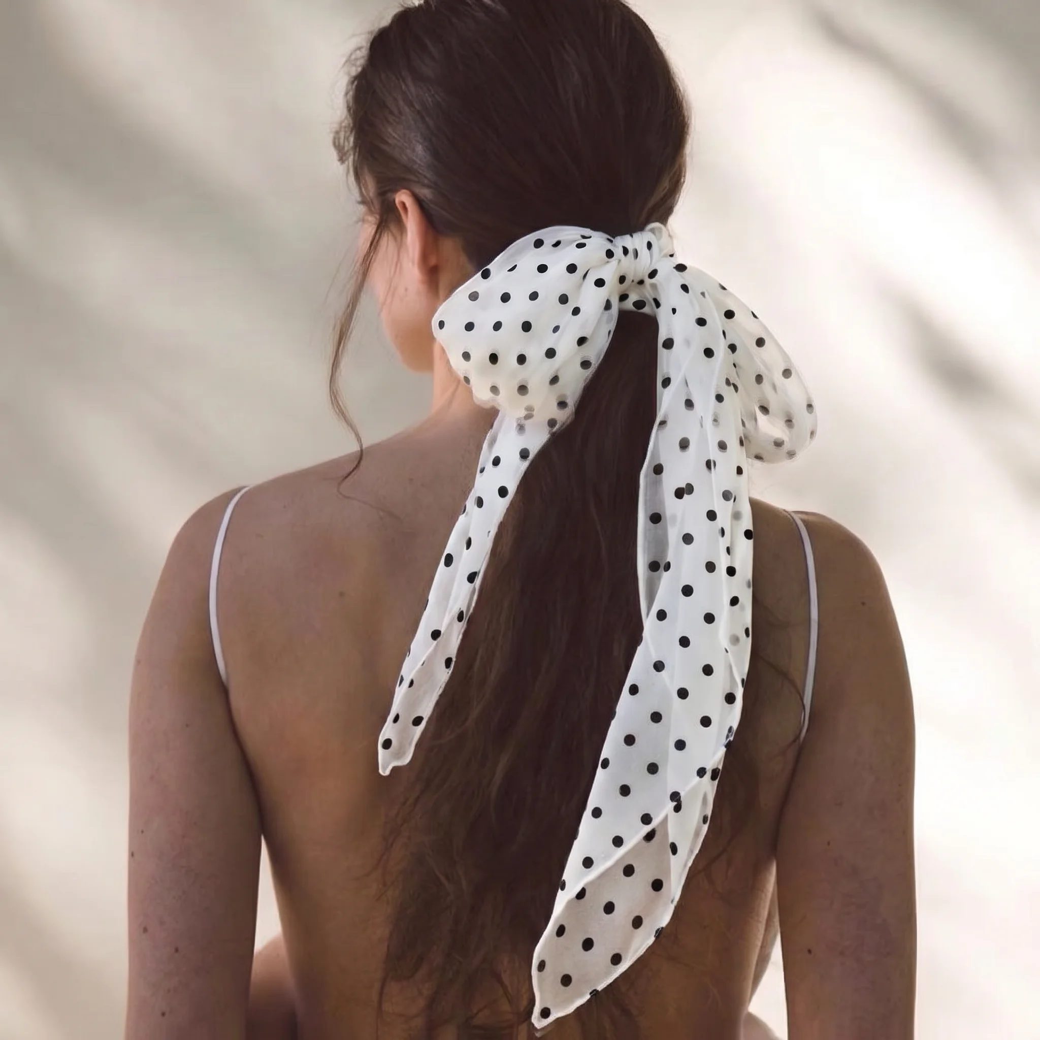 2026 Fashion Printed Dot Chiffon Hijab Scarf Women Pareo Lady Bandanas Beach Towels Summer Muslim Veil Wrap Female Foulard