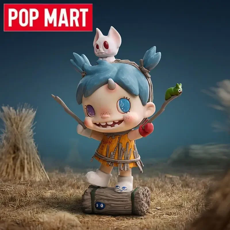 

POP MART Polar Hide Seek The Scarecrow Never Gives Up Series Blind Box Guess Bag Original Toys Dolls Cute Anime Figure Ornaments