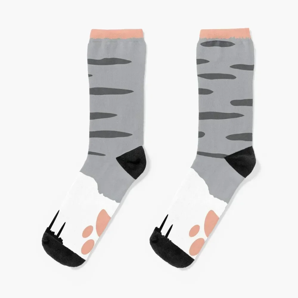 

Cat Paw Socks set colored ankle warm winter Socks For Men Women's