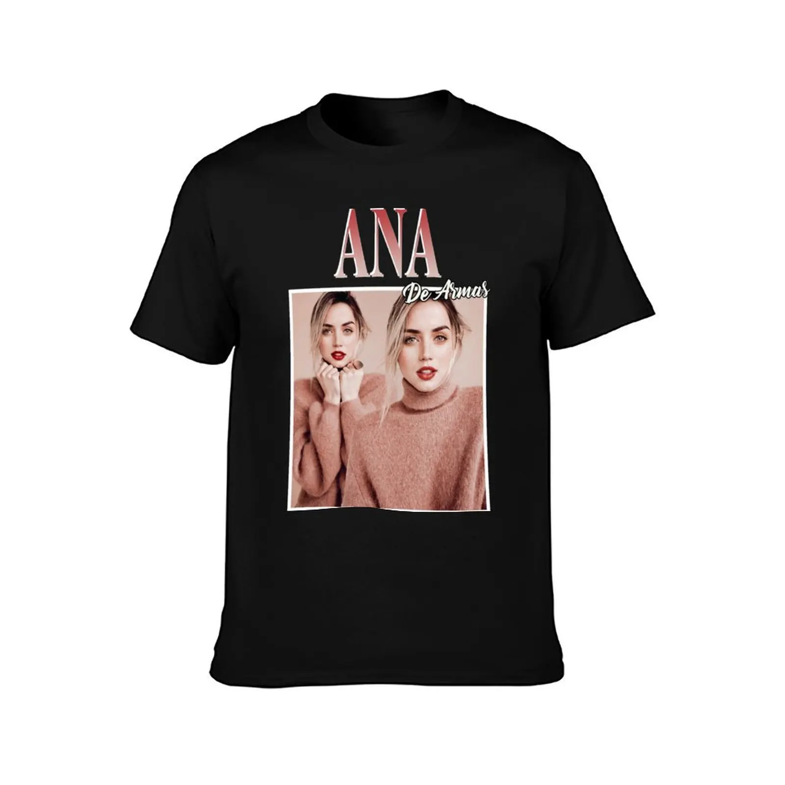 Футболка Ana de Armas модная футболка с графическим рисунком для мужчин