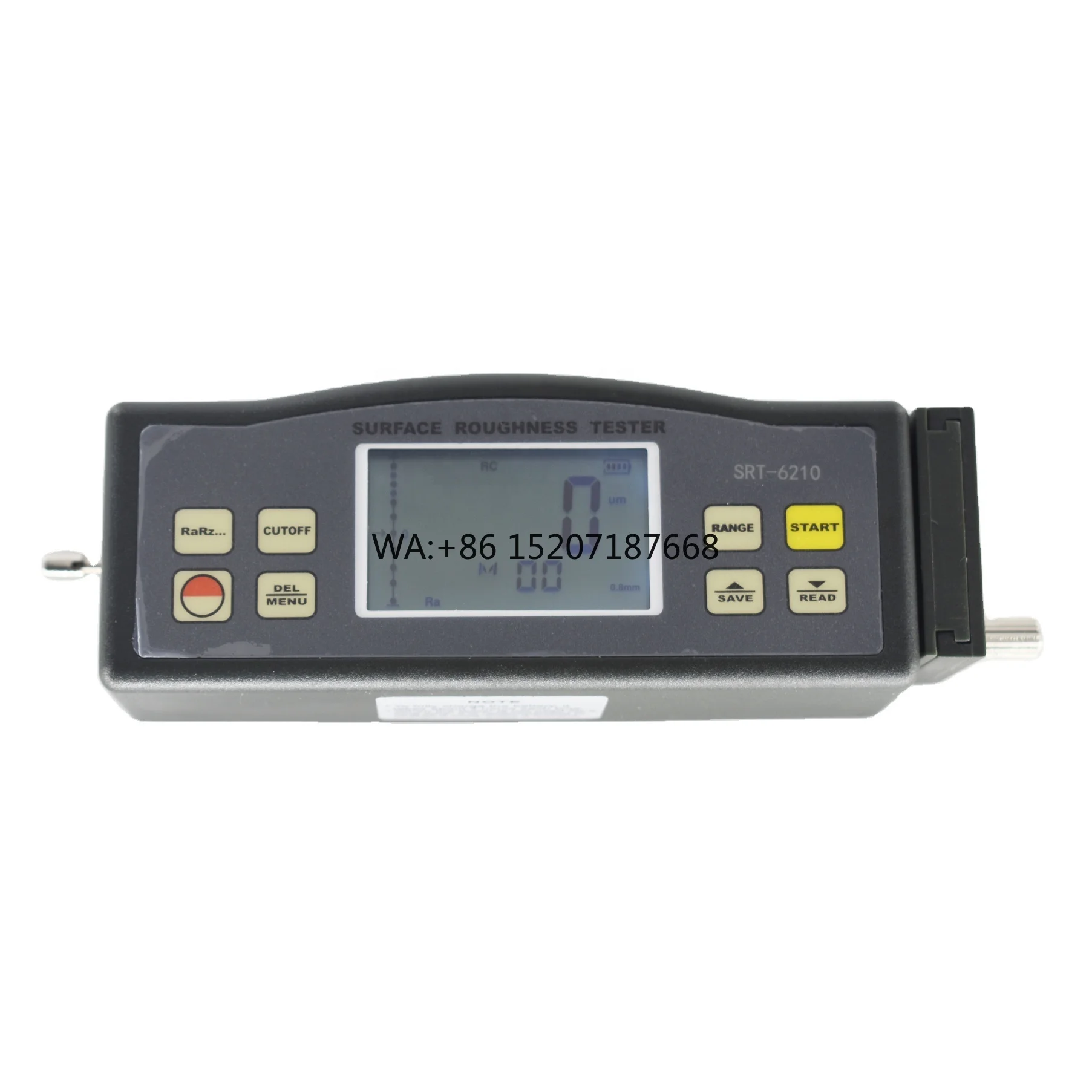 

SRT-6210 Handheld Surface Roughness Tester Parameters Ra Rq Rz Rt Portable Roughness Gauge