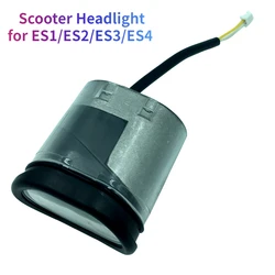 Head Lamp for Ninebot ES1/ES2/ES3/ES4 Kickscooter Electric Scooter Skateboard Headlight Assembly Kit Front LED Light Parts 6V 1W