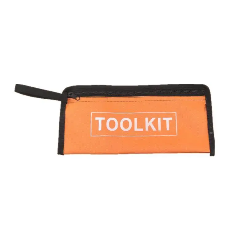 【MA】1Pcs Zipper Canvas Oxford Storage Bags Multi-function Portable Bag Hardware Toolkits Small Tool Bag Waterproof Organizer
