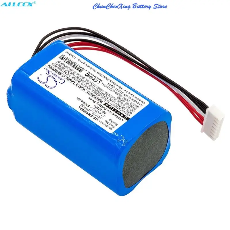 Imagem -04 - Cameron Sino 6800mah Bateria Id770 Jd770b para Sony Srs-xb40 Srs-xb41 Srsxb40 Srsxb41