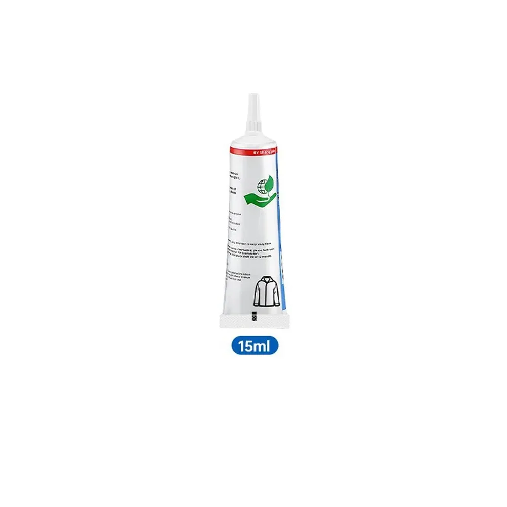 15/60ml Fabric Sewing Glue Transparent Corrosion Resistance Fabric Bonding Glue Non Irritation High Viscosity Strength