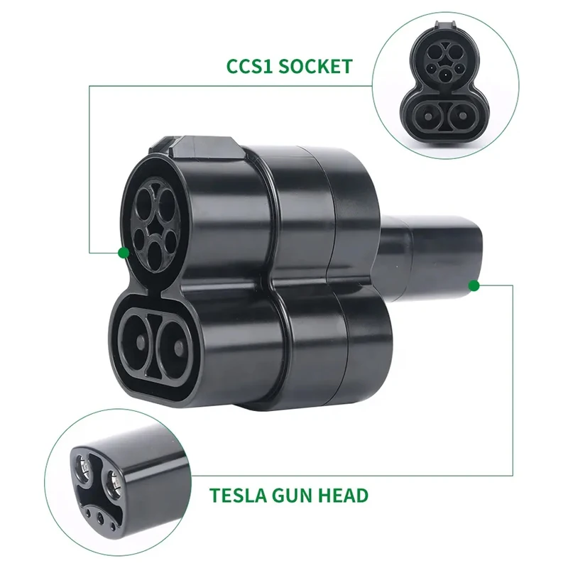 CCS1 to Telsa Adapter for Tesla Model 3 Y  S X For Tesla Owners Only Fast Charge Tesla With CCS1 Chargers CCS1 Combo CC