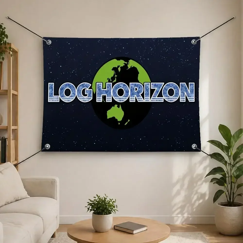 Anime Fantasy Log Horizon Flags Flags are suitable for living rooms, bedrooms, bars,salons, gardens, home decor, and as gifts