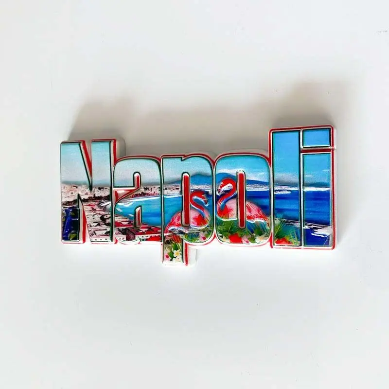 

Italy Naples Mediterranean Scenery 3D Resin Aimants Frigo, Cute Magnets for Fridge, Imanes Pequeños Home Decor & Mini Magnets