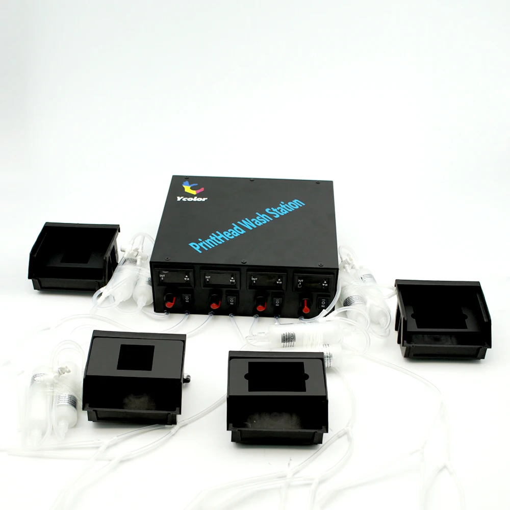 

XP600 DX6 TX800 I1600 I3200 5113 Printhead Washer Station Maintenance Kit DTF Ink Clogged Cleaning for L1800 L805 4720