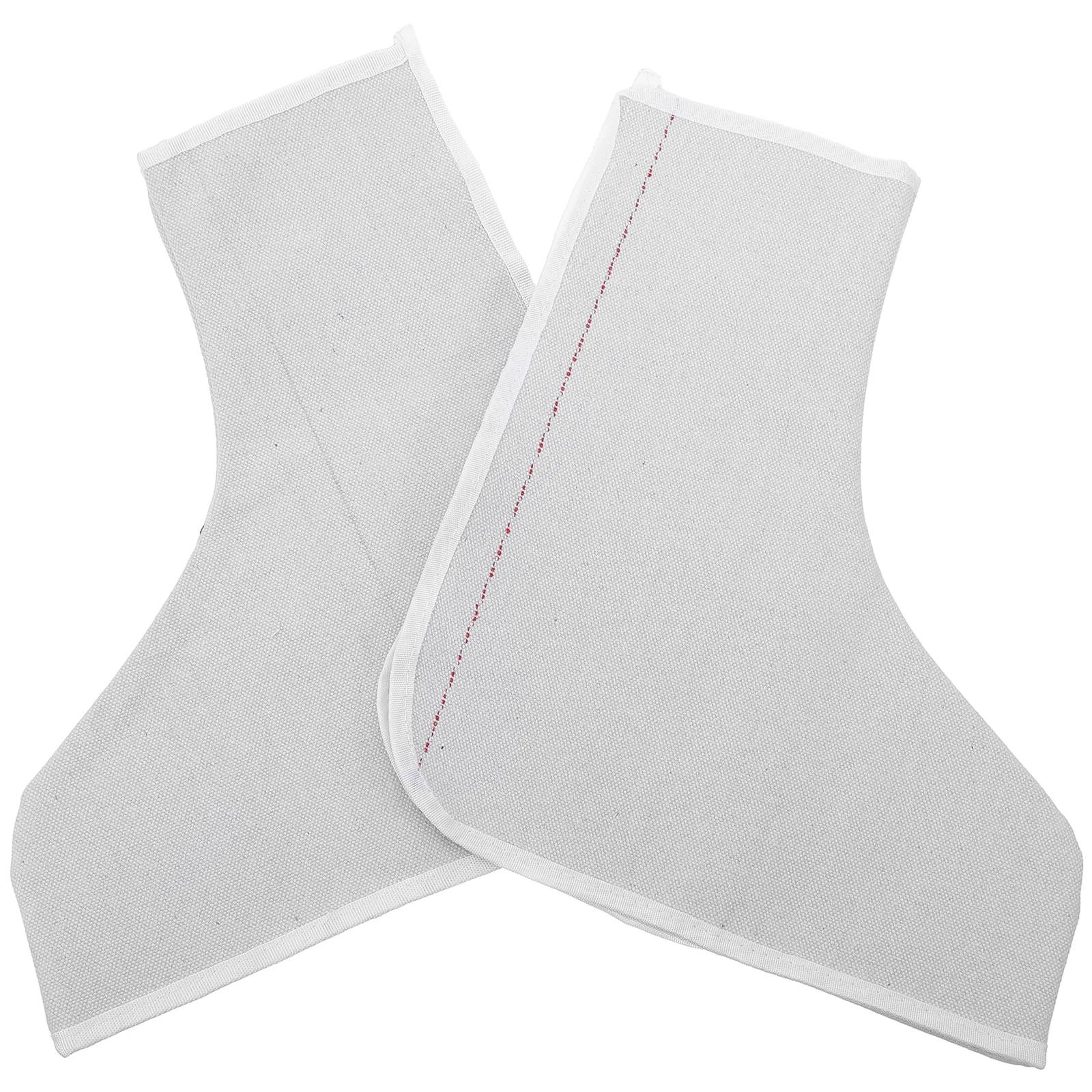 2 قطعة أغطية أحذية اللحام للرجال قابل للتعديل الثقيلة التمهيد يغطي لهب مقاومة قماش حامي القدمين لأحذية لحام #5