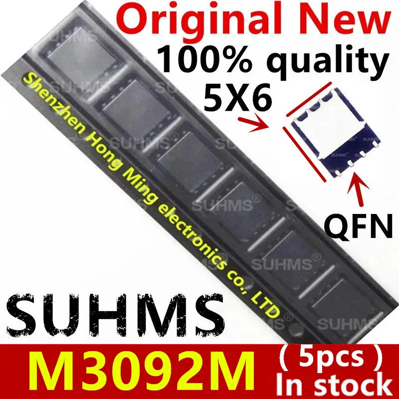 (5piece) 100% New QM3092M6 M3092M QFN-8 Chipset