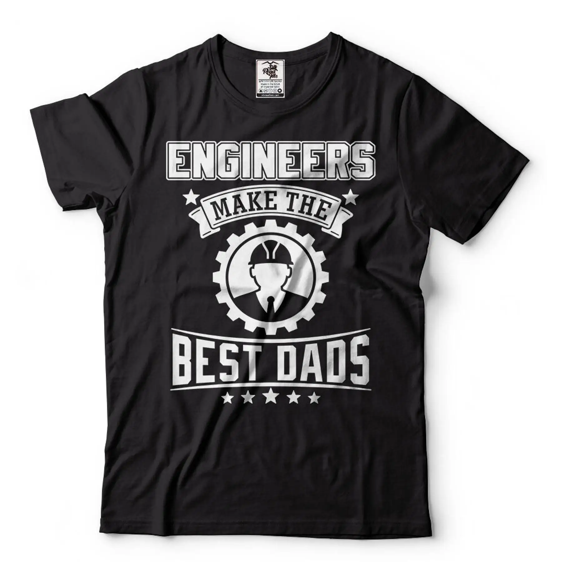 

Gift For Engineer Dad Engineers Make The Best Dad Baby Announcement T shirt
