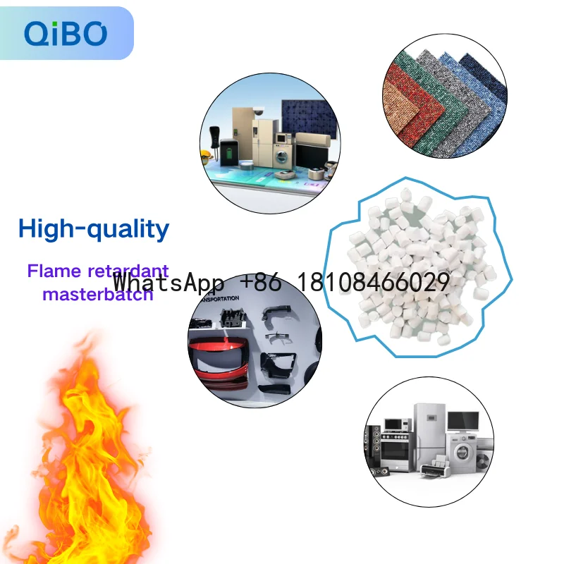 

Hydrolysis Resistant Anti-drip Halogen Free V0 PAPP Flame Retardant Masterbatch for Injection Molding Extrusion