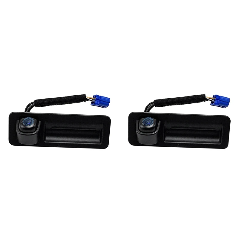 2X 95760-F2001 Tailgate Handle Rear View Camera 95760-F2300 For Hyundai Elantra 2017+