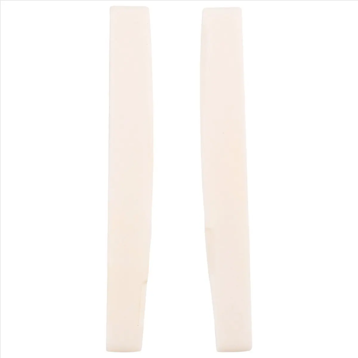 ABST 6 String Acoustic Bone Bridge Guitar Slotted Saddle Guitar Parts(Pack of 2)