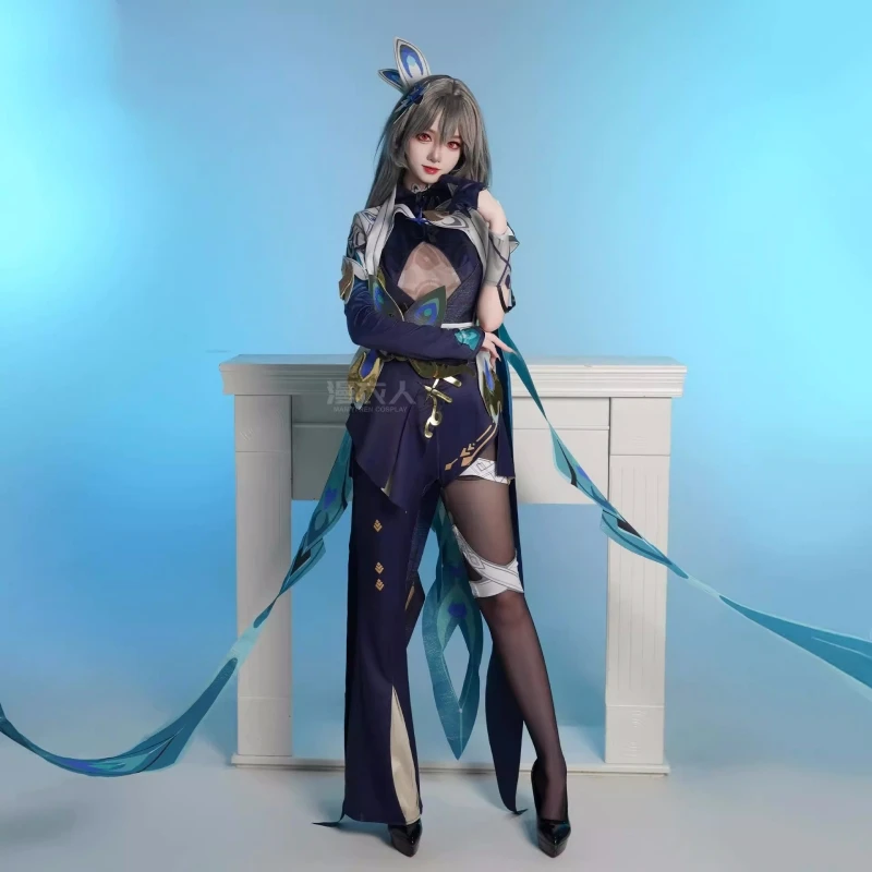 Vita Cosplay Costume Game Honkai Impact 3rd Anime Women Sexy Jumpsuit Vita Role Play Clothing Halloween Comic-con Party Suit view 4