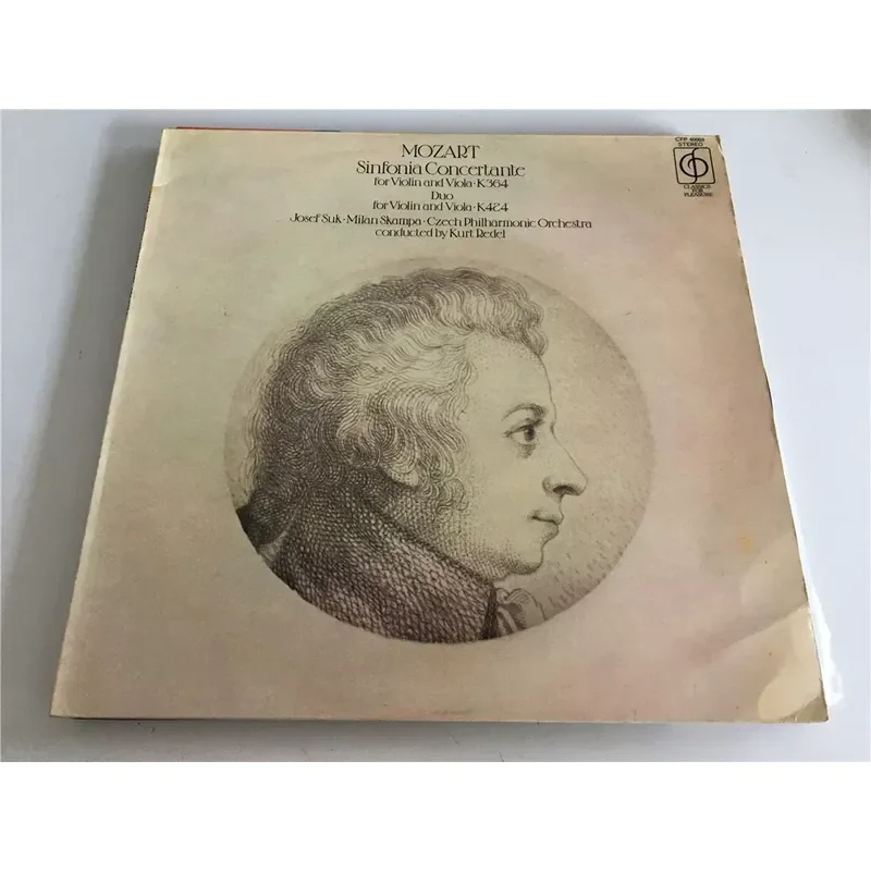 

Mozart Viola Viola Symphony Concerto Suker LP Vinyl for Classical Music Enthusiasts and Collectors