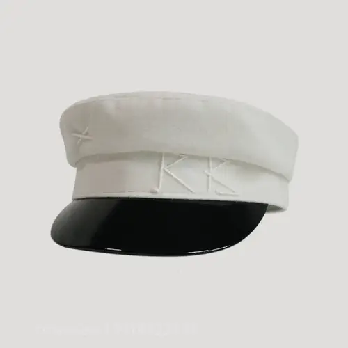Y2K Brand Collection Chic PU Cotton Newsboy Hats for Women Flat Militray Caps Baker Boy Hat with Logo Sombreros De Mujer - Image 18
