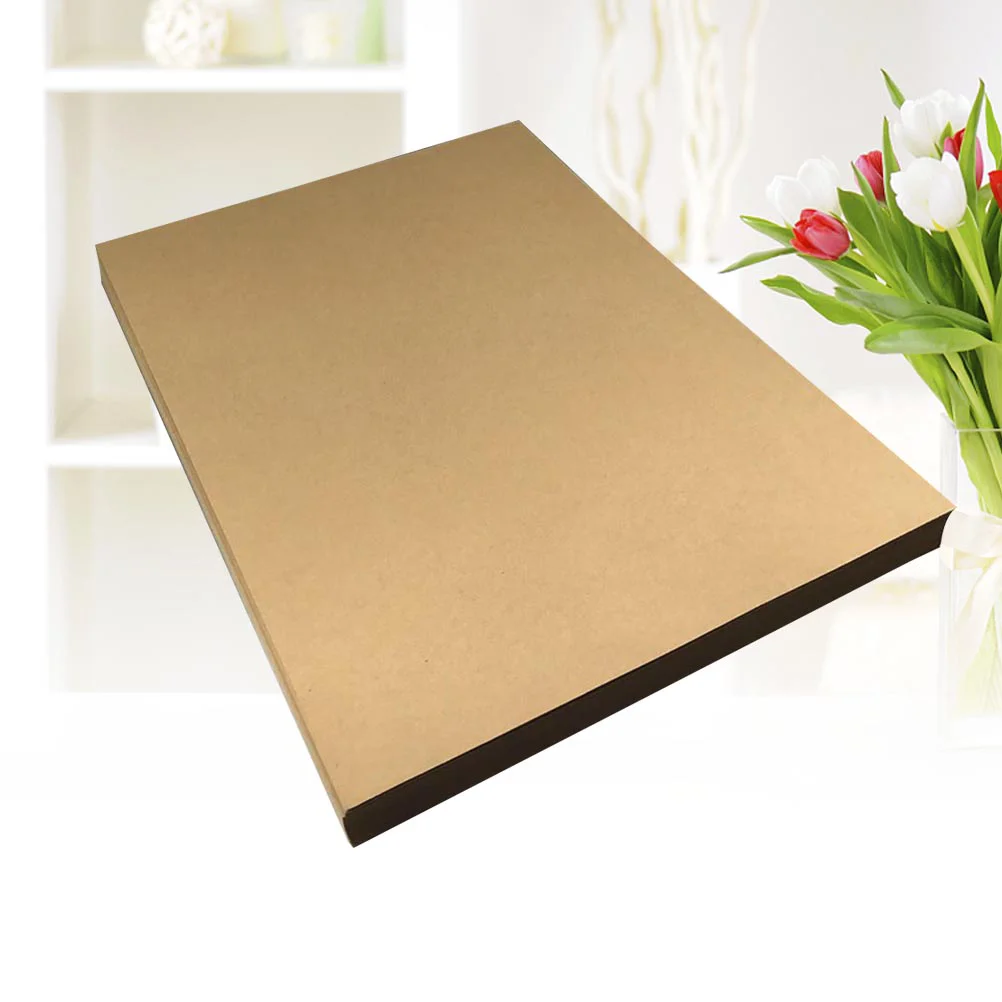 50 Sheets 21x29cm A4 Blank Kraft Paper Retro Writing Paper Vintage Letter Paper Stationery (Weight 120g)