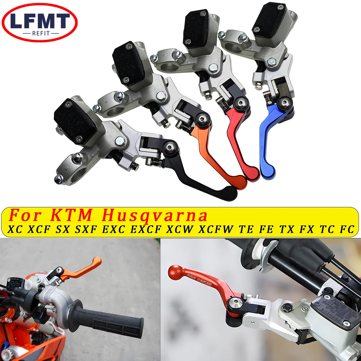 

Motorcycle CNC Handles Clutch Brake Lever For KTM SX SXF XC XCF XCW XCFW EXC EXCF TPI For Husqvarna TE FE TC FC TX FX 2008-2023