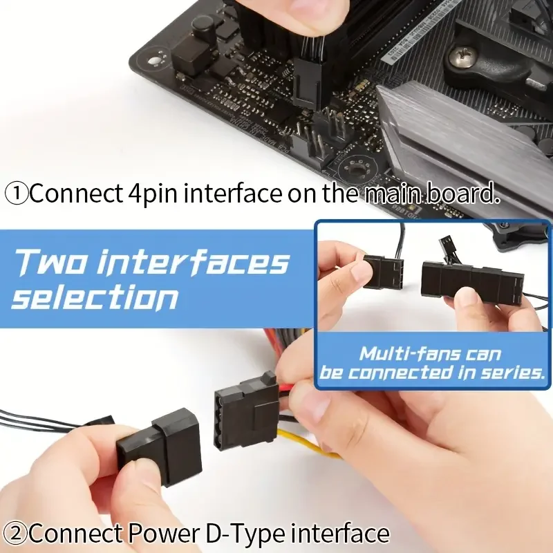 ARGB three in one air-cooled chassis cooling fan, 120mm, silent operation, multiple fans can be wirelessly spliced together.