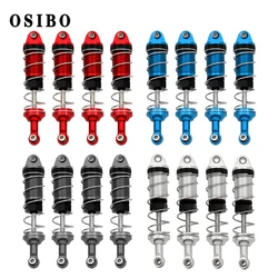 4pcs Metal Shock Absorber Damper for MJX H16 16207 WLtoys 144001 MN128 MN86 MN86KS 1/16 1/12 RC Car Upgrade Parts