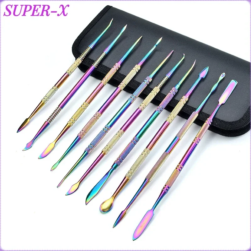 

Dental Spatula Plaster Knife Practical Stainless Steel Versatile Teeth Wax Carving Tool Set Dental Instrument Dentist Tools