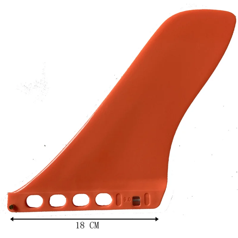 9 Inch Sup Fin Nylon Single Fin Double Tabs 2 Base Surf Fin Q0uilha Central Longboard Fin For Sup Board