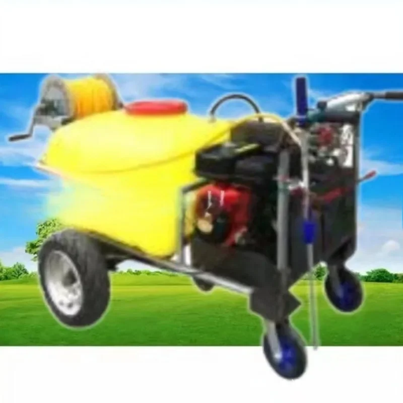 Hand-Push Mobile Agricultural Sprayer for Precision Application Greenhouse Farming Spray Boom Spray Paint Sprayer