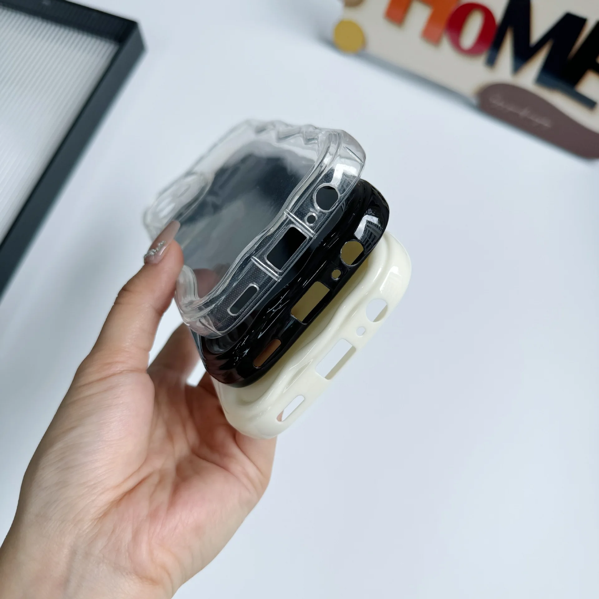 Für Galaxy S26 Creme-Handyhülle aus TPU-Material A07 A17 Sturzsichere Telefonhülle – Detail 2