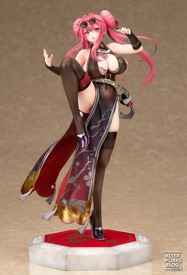 In Stock 100% Original Alter Mimeyoi Azur Lane USS Bremerton Kung Fu Girl Sexy Girl Anime Figure Collectible Model Toy Gift