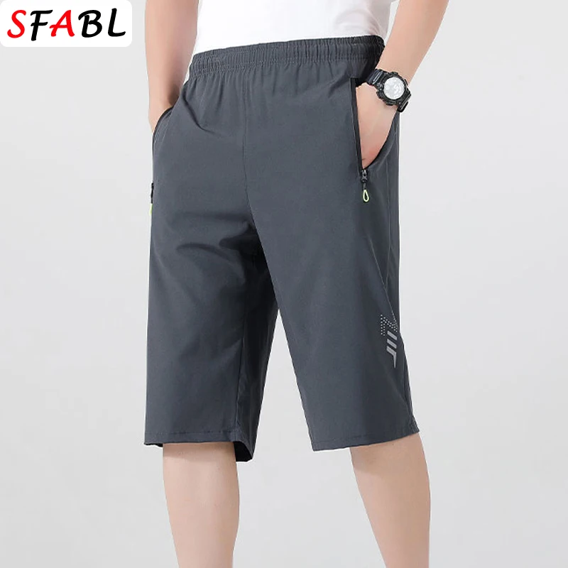 

Sports Shorts Men Summer Quick-drying Breathable Drawstring Shorts Male Beach Short Pants for Men New Gym Fitness Bottom Summer
