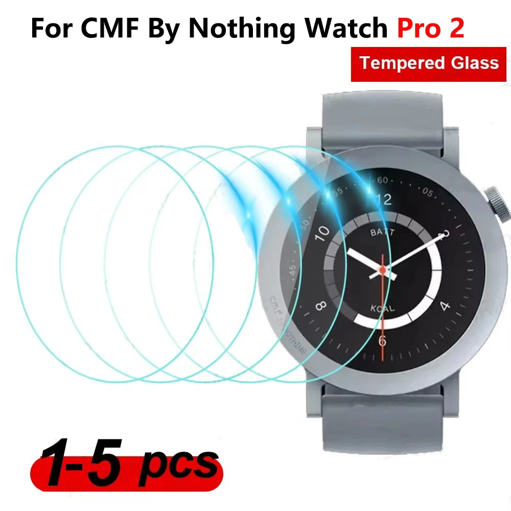 Tempered Glass For CMF Watch Pro 2 Smart Watch HD Screen Protector Anti-Scratch For CMF Watch Pro 2 Prottiecve Film Accessories