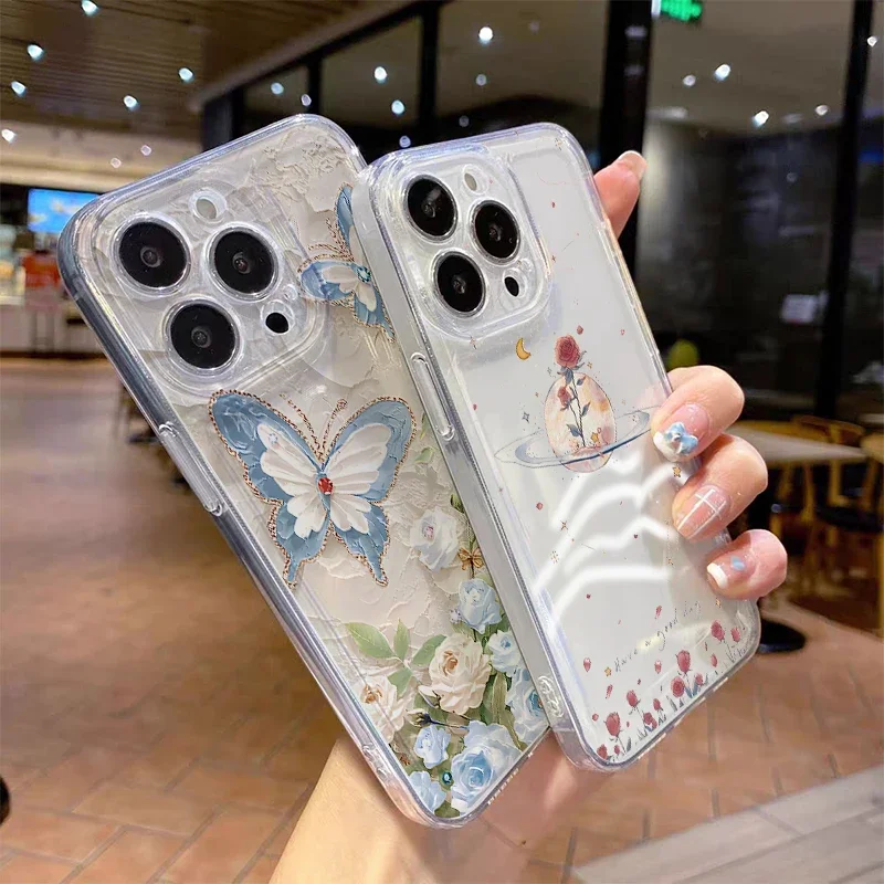 花植物ケース三星銀河 A56 5 グラム A55 A16 A15 A36 A54 A52 A53 A14 A05 A05S A06 A25 A26 A33 A34 A35 A32 蝶カバー